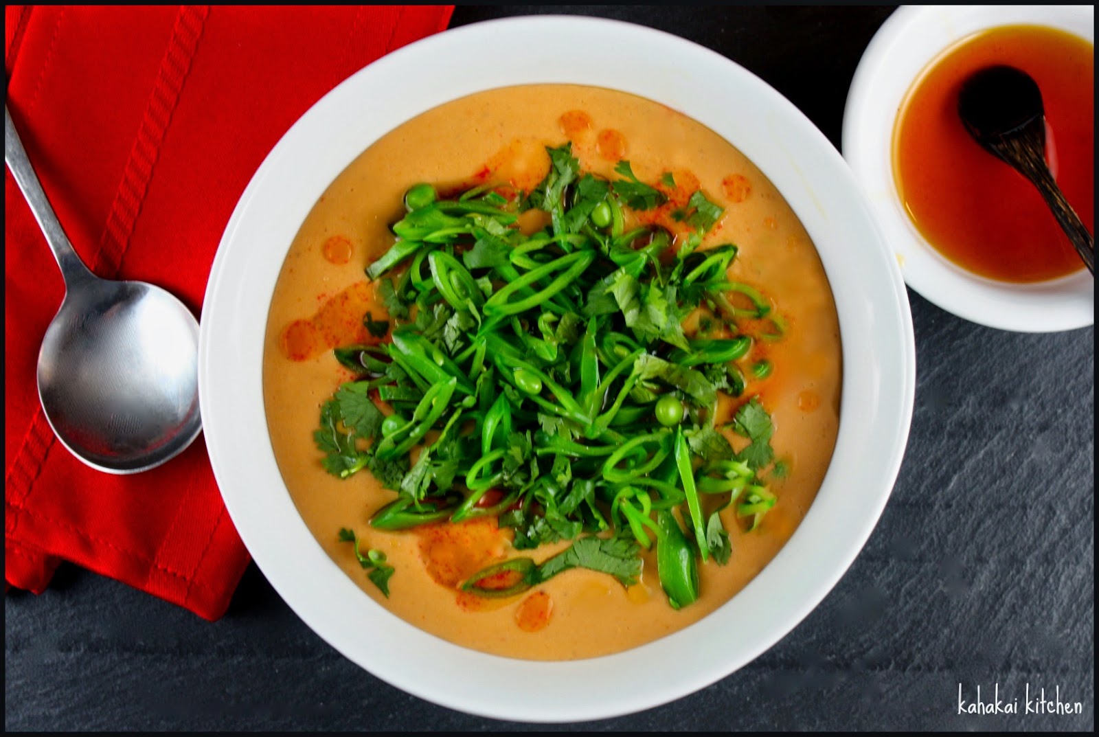 Kahakai Kitchen Ottolenghi's Thai Red Lentil Soup with Aromatic Chile