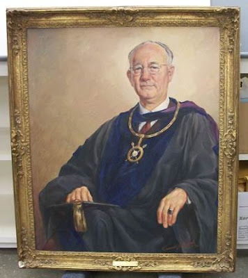 Earl Laverne Crum by Francis J. Quirk Francis J. Quirk Painting of Earl Laverne Crum