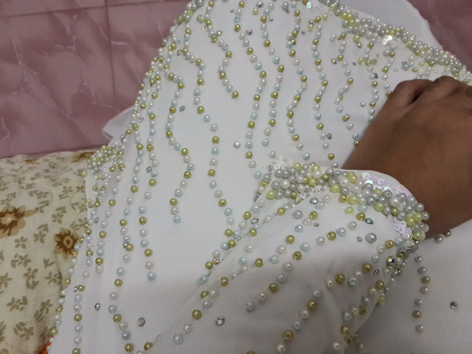 yanaMz Review Attire Nikah Baju Shawl Veil yanaMz Review Attire Nikah Baju Shawl Veil