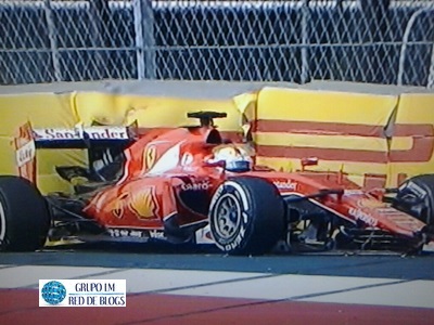 Accidente de Vettel
