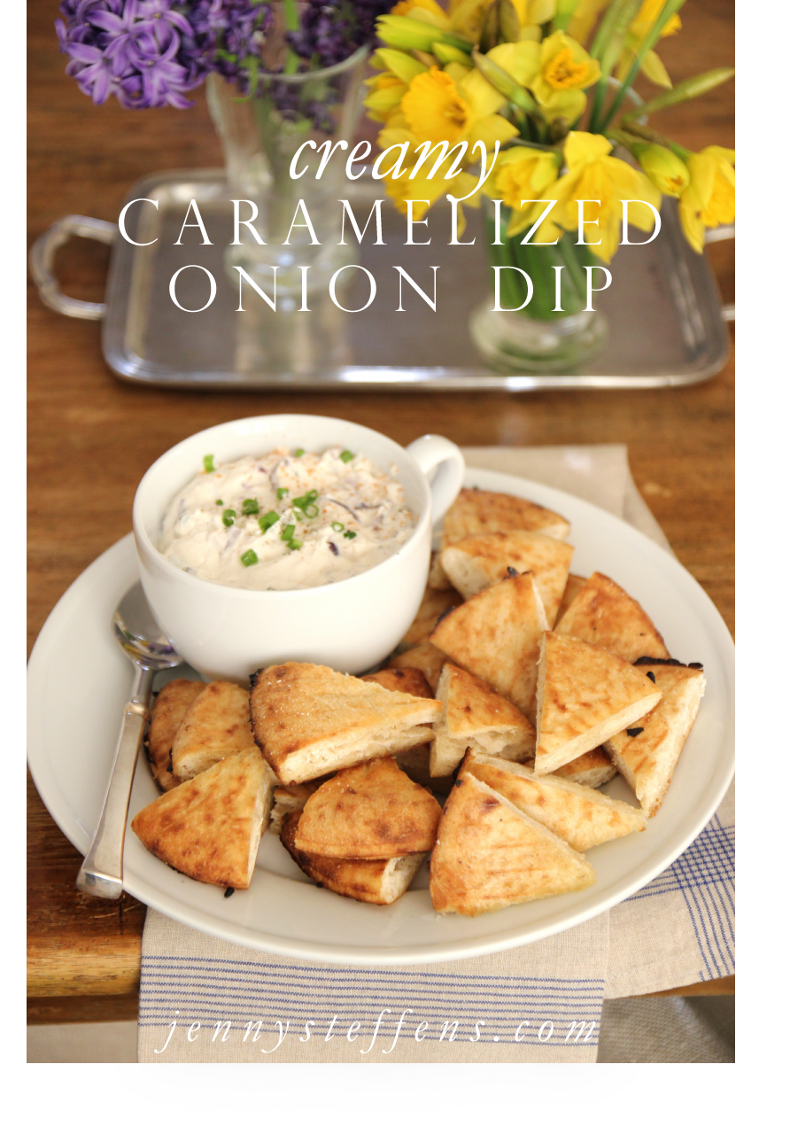 Jenny Steffens Hobick Creamy Caramelized Onion Dip