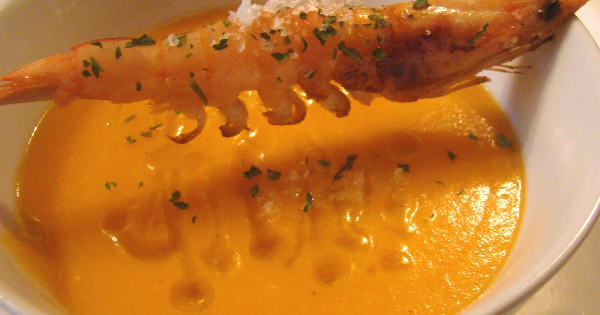 Mi receta de la semana: Crema de calabaza con langostinos...