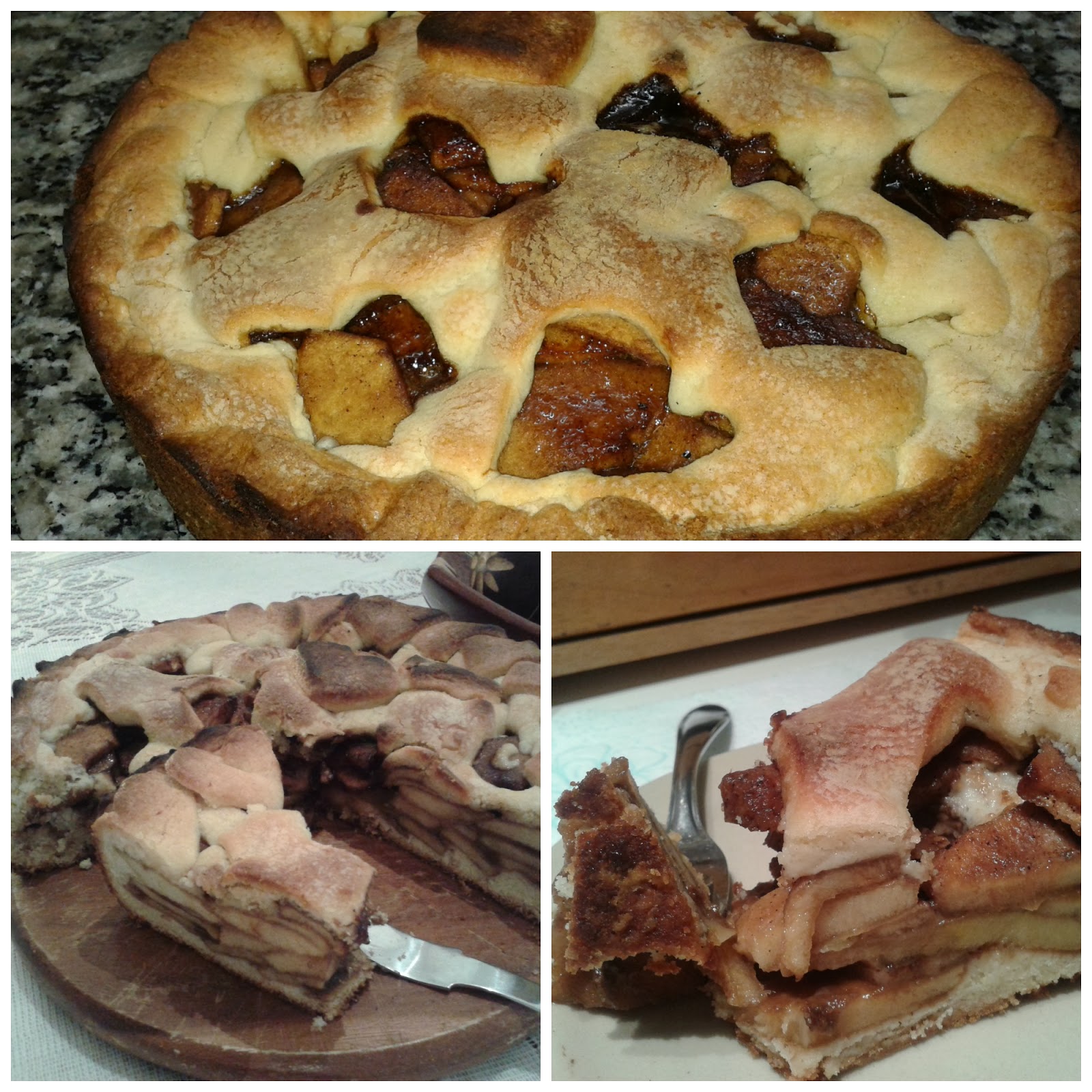 Apple Pie (pastel De Manzanas) Con Corazones Por San Valentín
