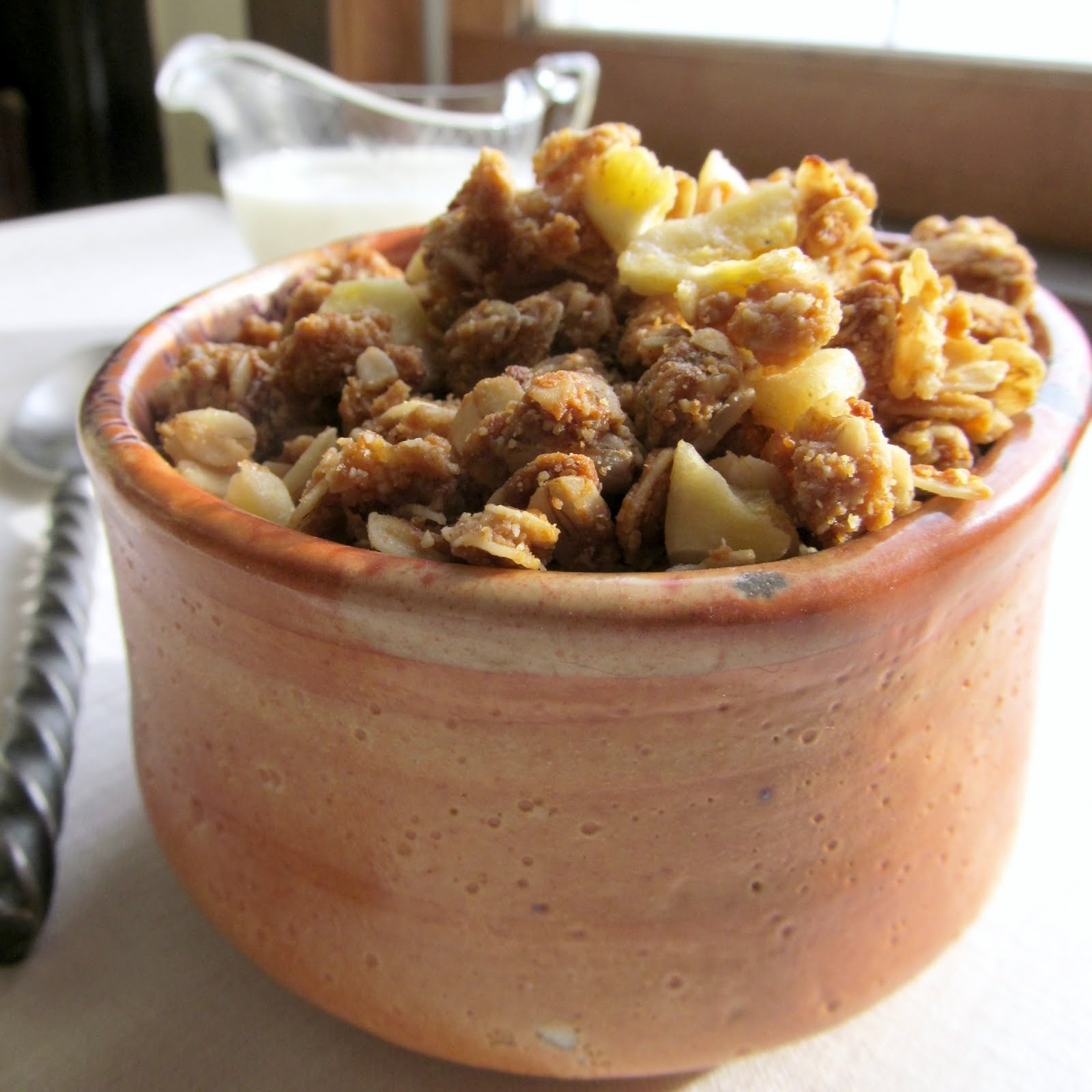 Rise and Shine Peanut Butter, Honey and Banana Granola