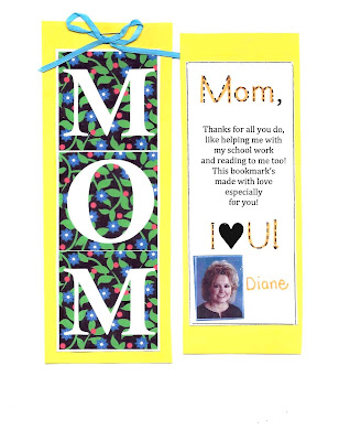 Classroom Freebies: Mom Bookmark