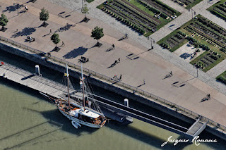 Vieux gréement le Simbad - Ponton d'honneur de la ville de Bordeaux