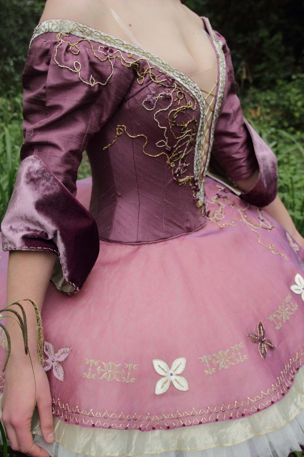 Belle Dame The Silver Thimble Ballet Tutu Photoshoot Lilac Fairy and Friends