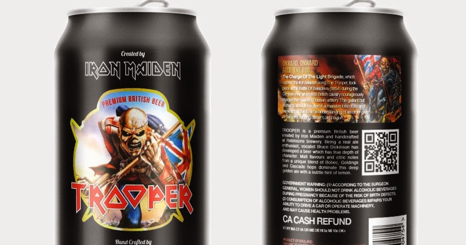10 Robinsons Trooper Iron Maiden Beer Beer Mats *NEW*