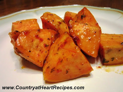 glazed sweet potatoes
