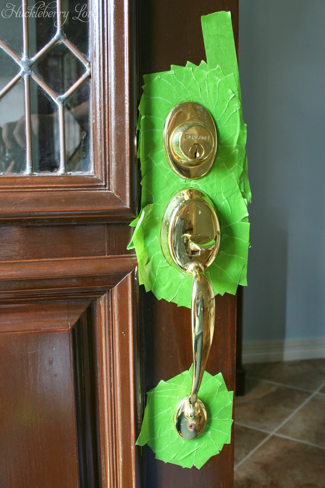 Huckleberry Love Front Door Makeover