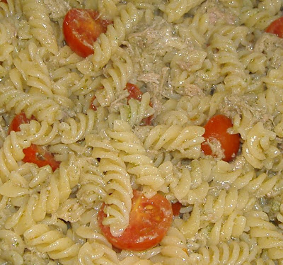 Pasta al tonno e pomodorini
