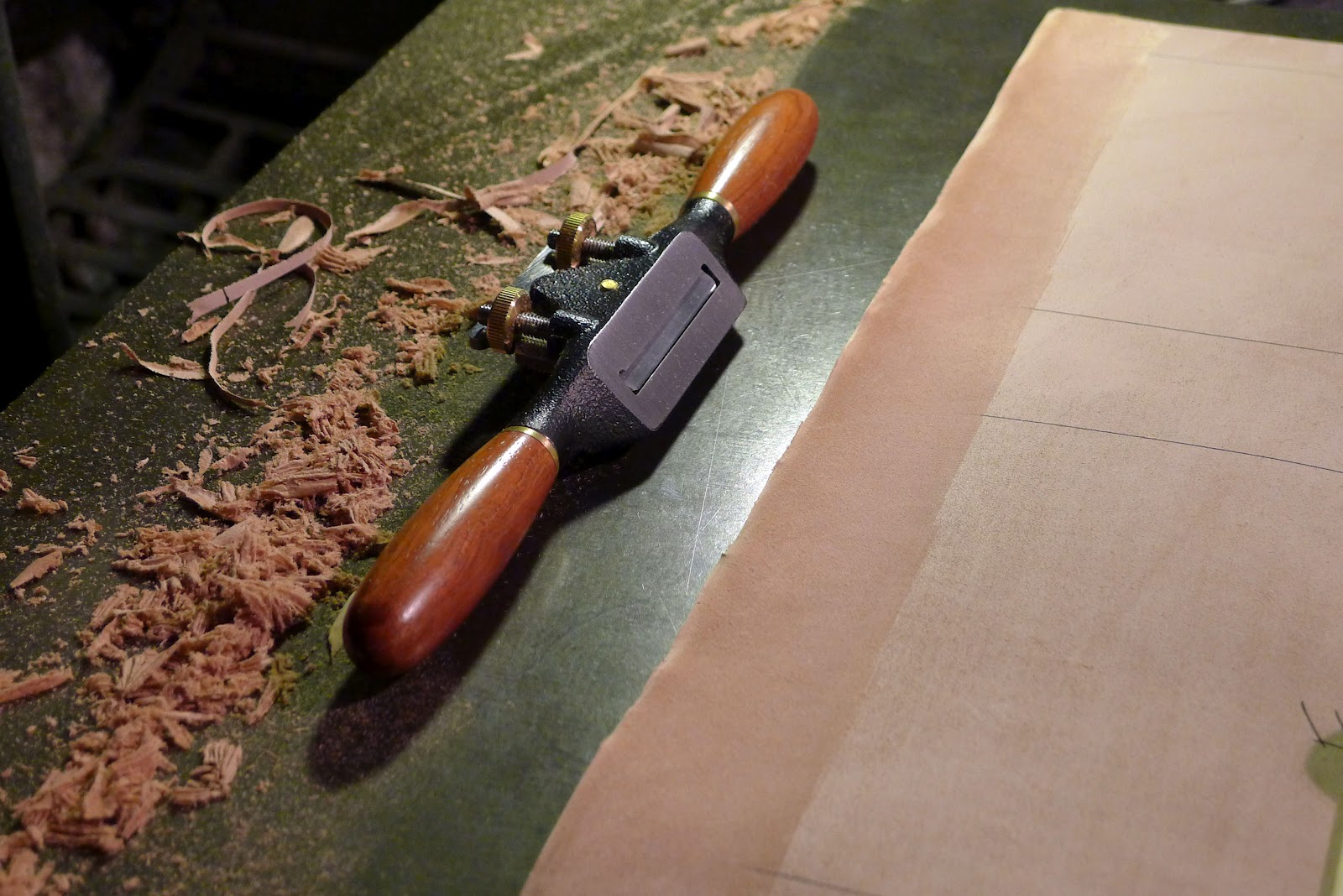 Papercut Bindery 8. Paring the Leather