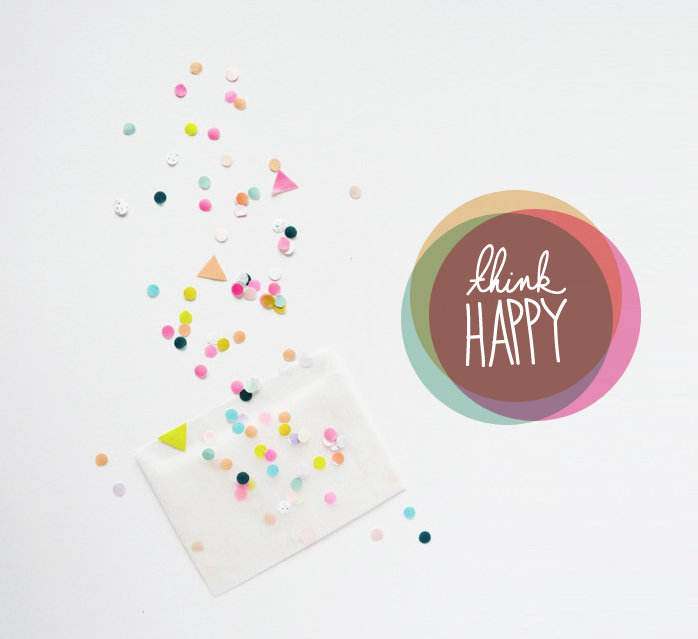 confetti, decor8, triangles, circles, being happy, fighting bad moods