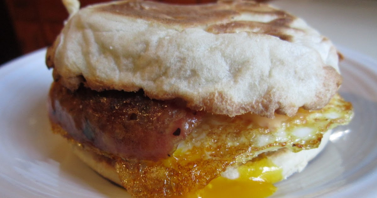 Fatback and Foie Gras Homemade Sausage Egg McMuffin Recipe