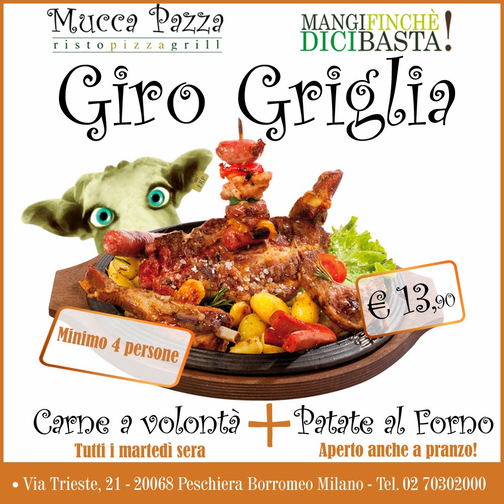 Mucca Pazza Milano Ristorante con Giro Carne a Milano