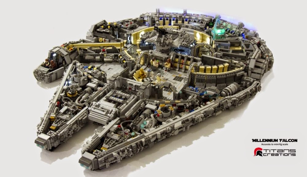 lego halcon milenario 2018