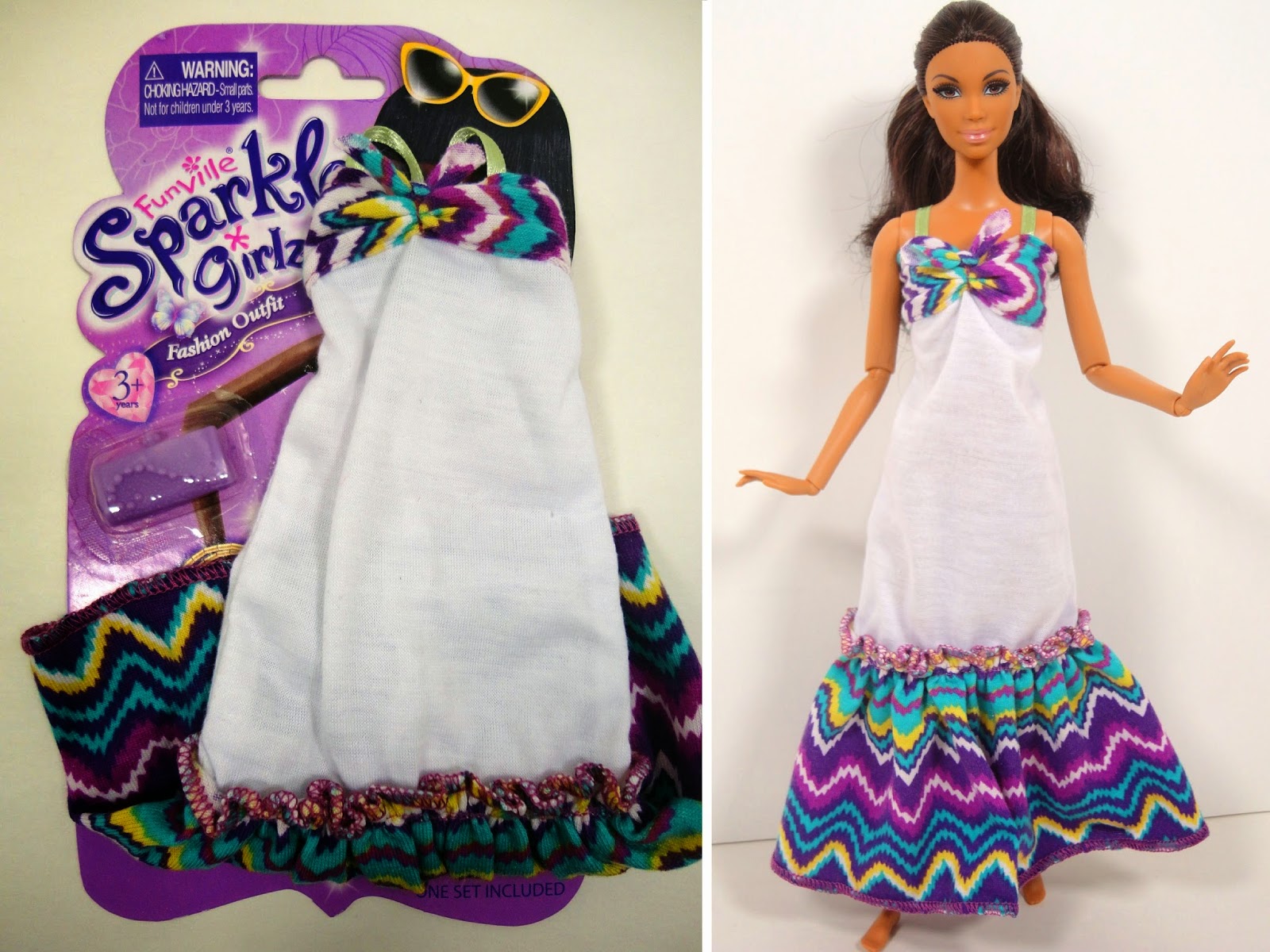 Funville Sparkle Girlz Outfits dolly girl iris