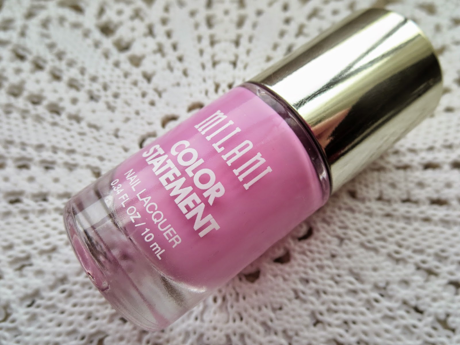 a picture of Milani Color Statement Nail Polish in Doll Face