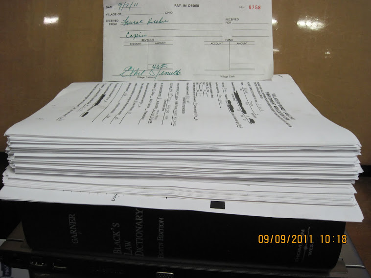 These are $43 worth of BLV job applications sold to us by BLV clerk Ethel Nemeth.