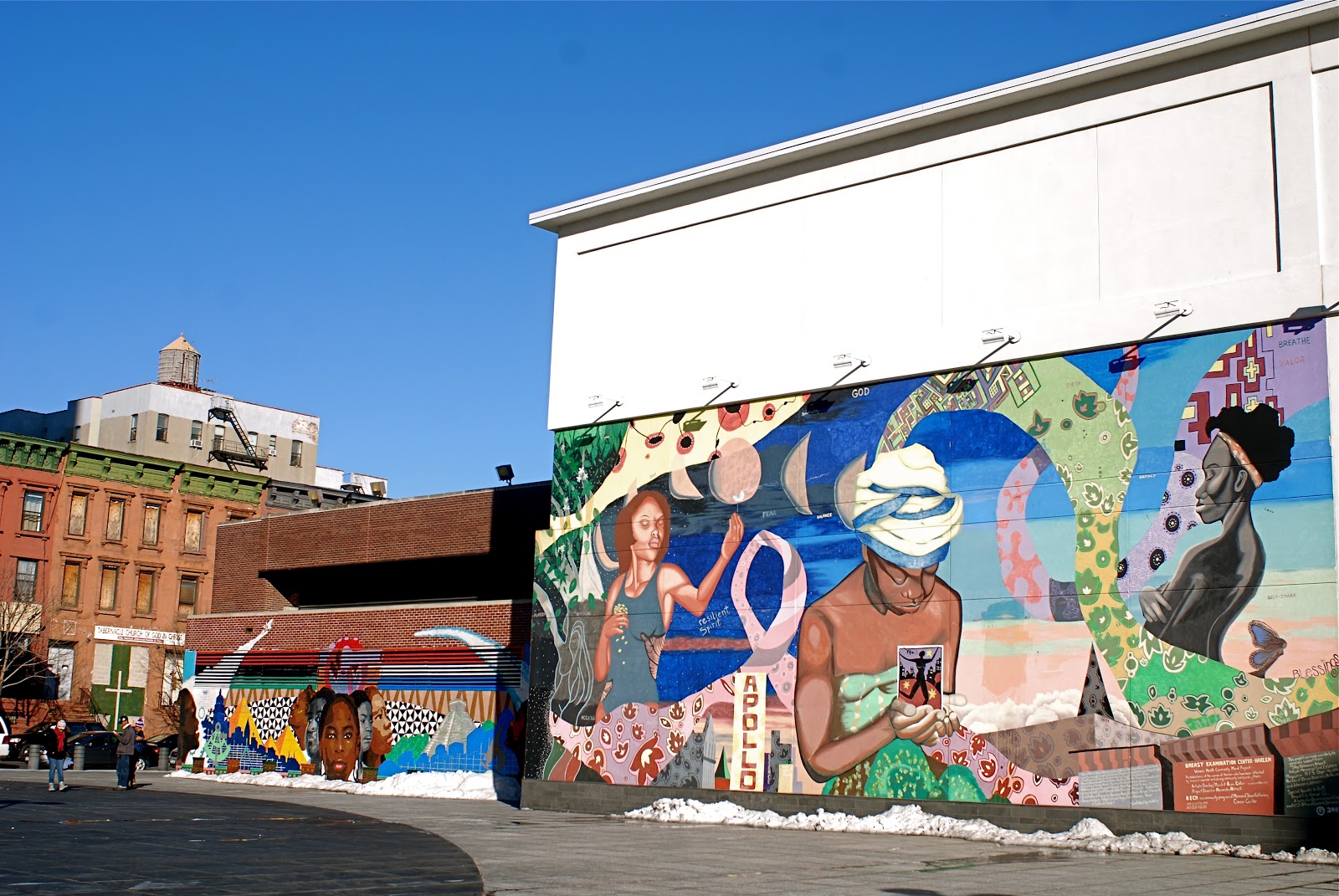 NYC ♥ NYC Mural in Harlem by the Creative Arts for Kids