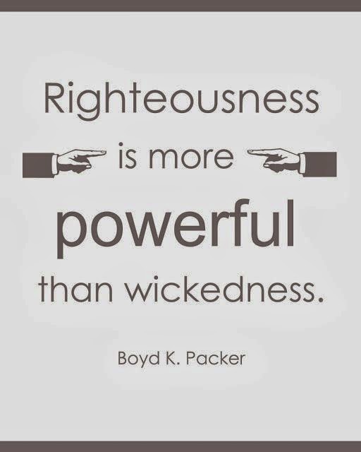 Be Righteous!