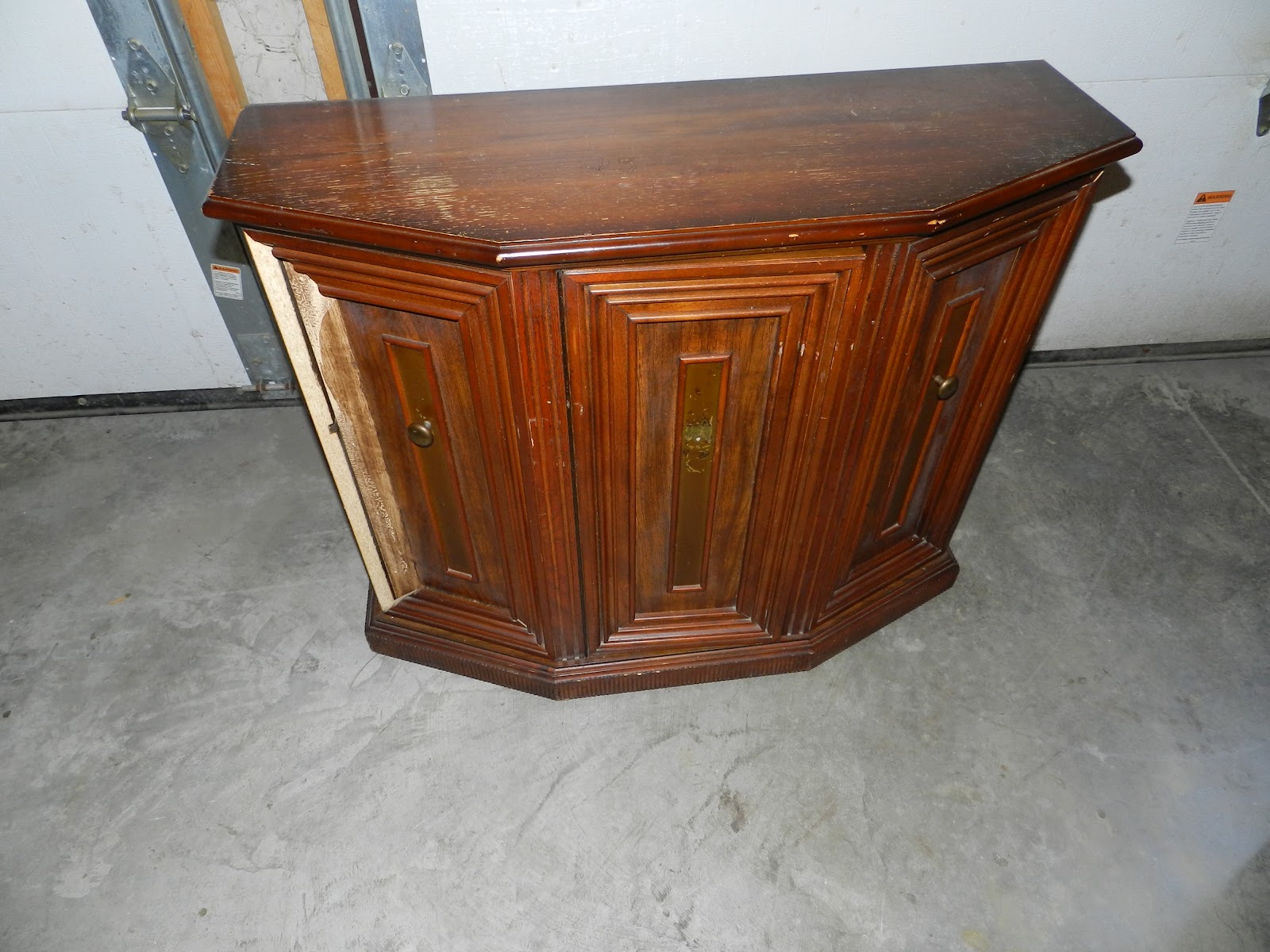 Crafty in Canada Teal Console Table