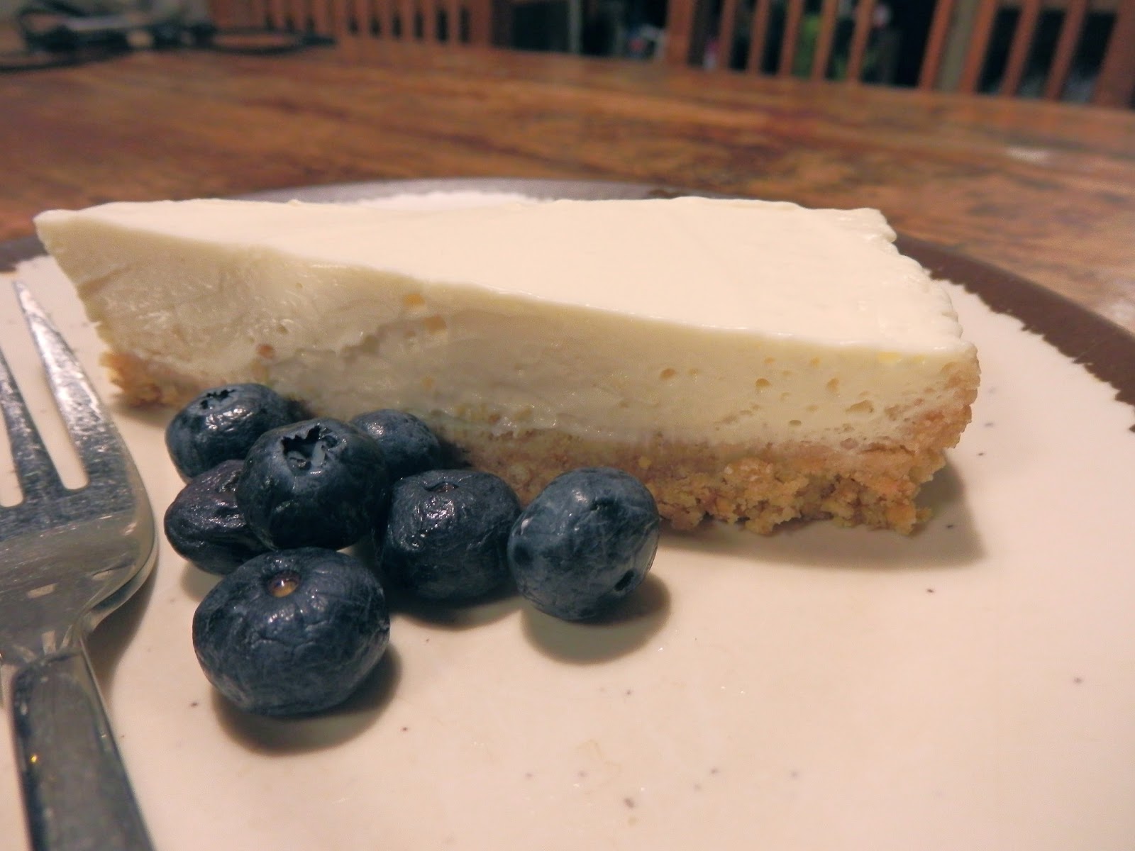 I tried baking Kelley's Nobake Tofu Cheesecake