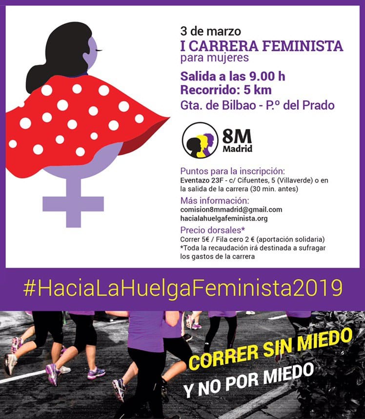 Carrera Feminista 3 marzo