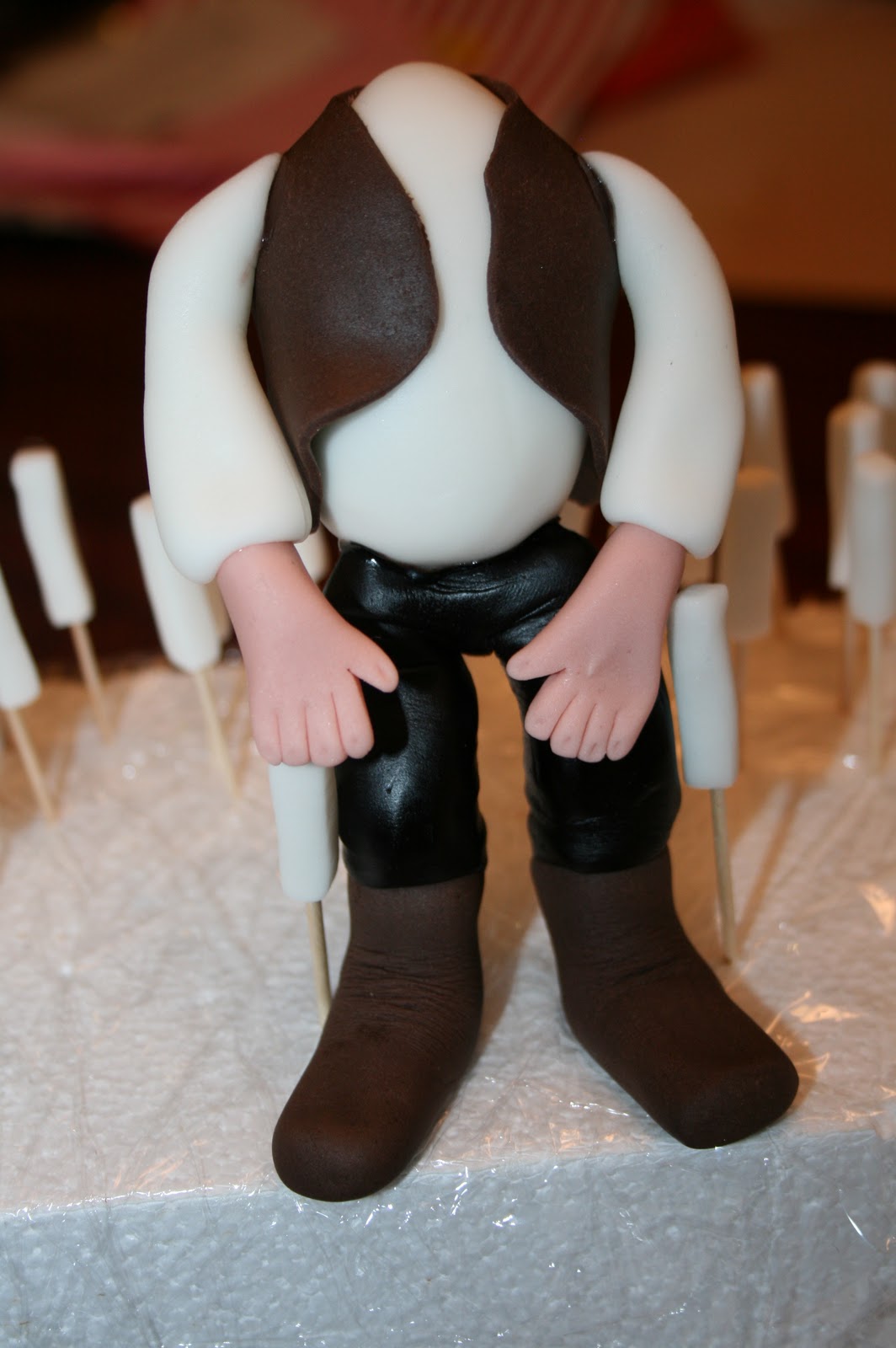 cutebugdesigns Pirate Fondant Figure