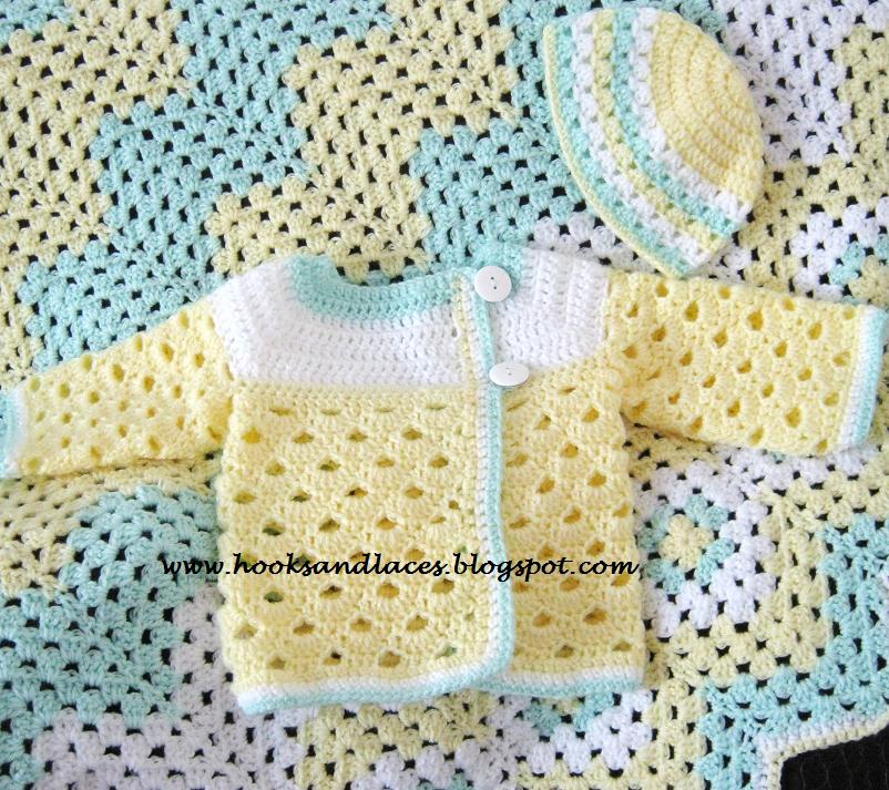 Hooks And Laces Crochet Mini Moogly Sweater set