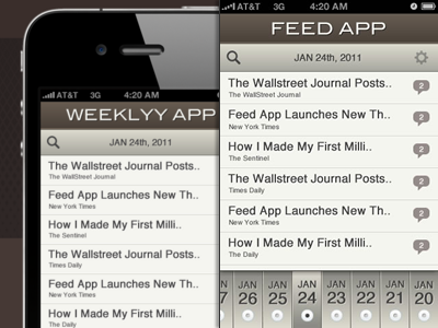 Iphone Feed App Iphone Feed App