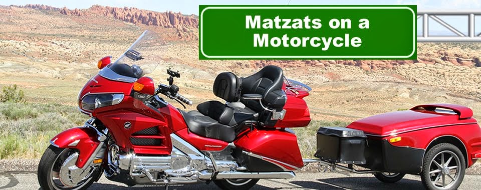 Matzats on a Motorcycle