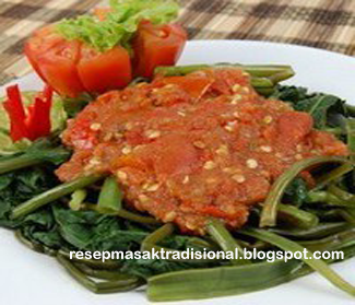 Resep Cara Membuat Plecing Kangkung (Lombok) Resep Cara Membuat Plecing Kangkung (Lombok)