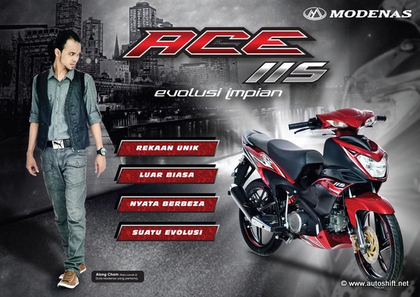 info spesifikasi gambar modenas ace 115 info spesifikasi gambar modenas ace 115