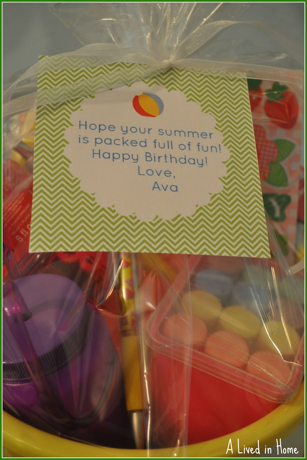 A Lived in Home: Summer Birthday Gifts