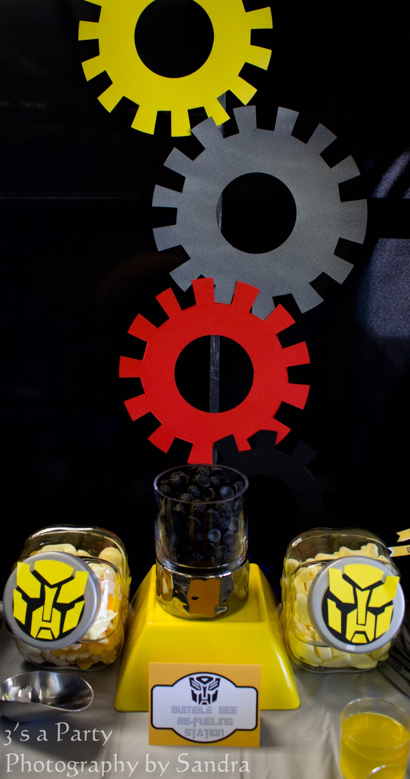 3's a Party Transformers Birthday Party