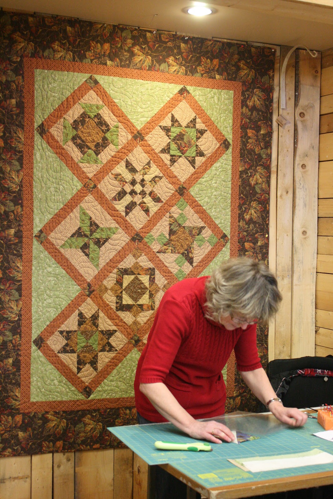 Quilted By Suzanne Teaching At The Quilting Barn New Liskeard