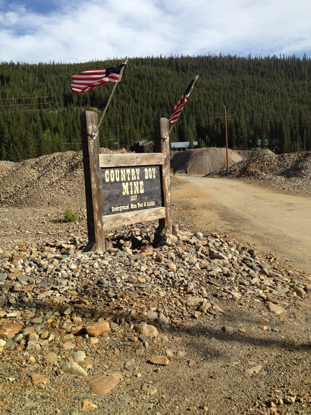 Colorado Rocky Mountain Trails, Mines and Finds Country Boy Mine