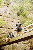 Crossing Laurel Forks River Gorge