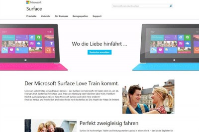 Sambut Valentine, Microsoft Tebar Tiket Kereta Cinta Sambut Valentine, Microsoft Tebar Tiket Kereta Cinta