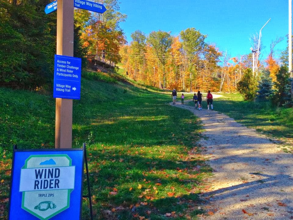 blue mountain resort mountain biking