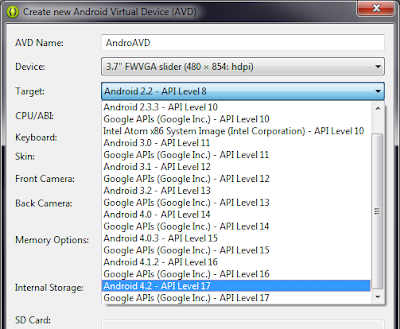 android sdk and avd manager