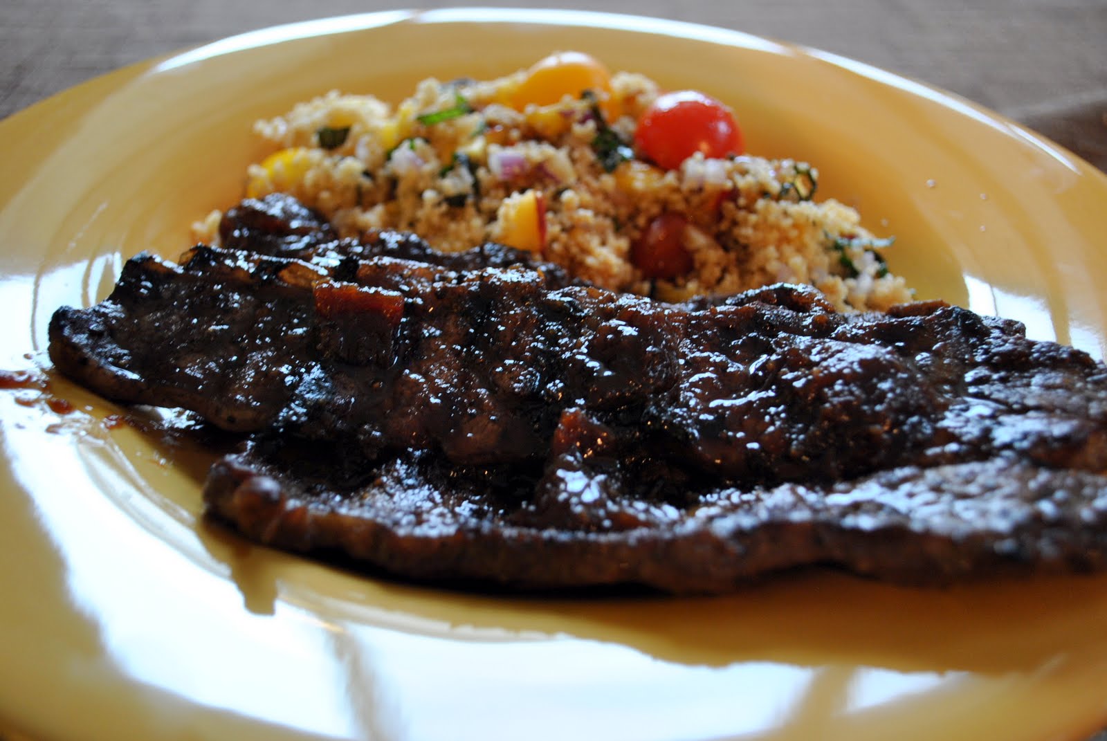 I Just Love My Apron 5 Star Makeover Black Plum Sauce, Nectarine