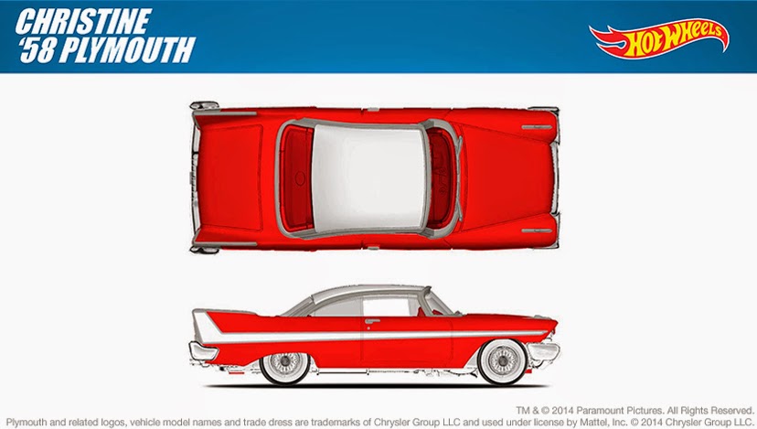 hot wheels christine