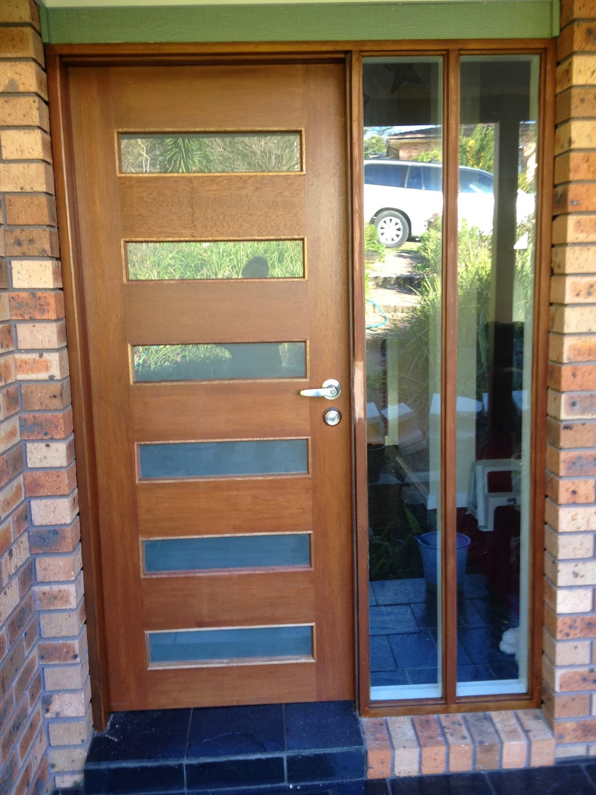 Make it Funky! Stairs and front door reno.