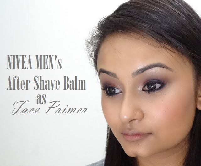 NIVEA Men After Shave Balm as Face Primer