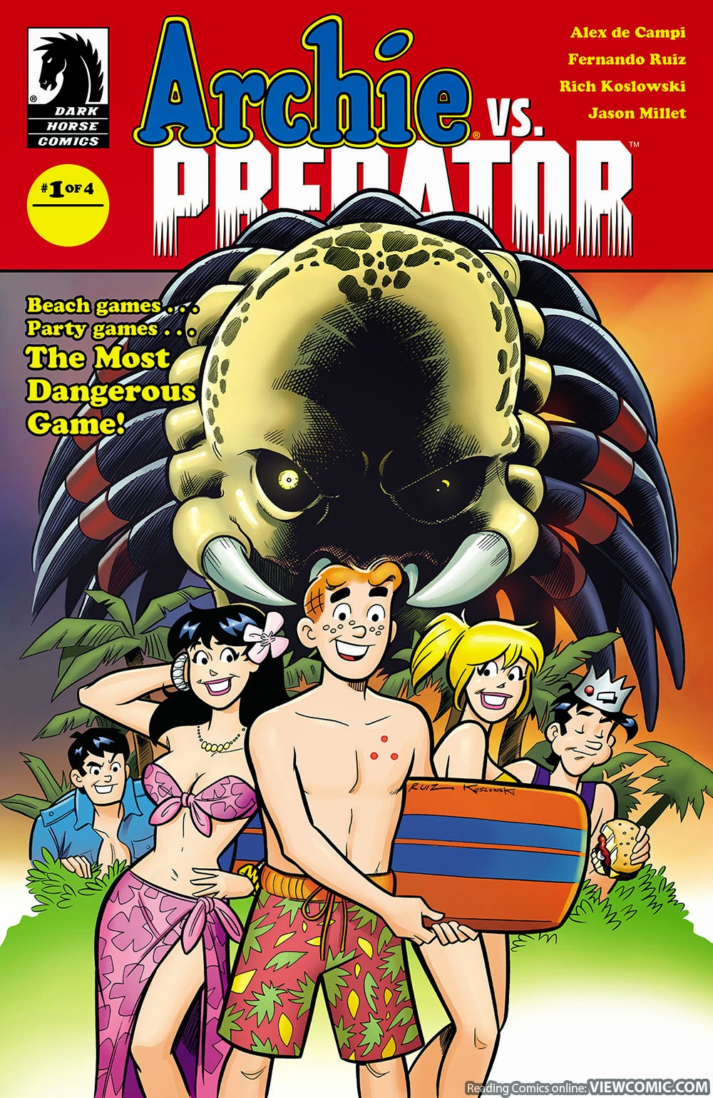 Worksheet Online Free Reading archie vs predator viewcomic reading comics online for free 01 of 04 2015