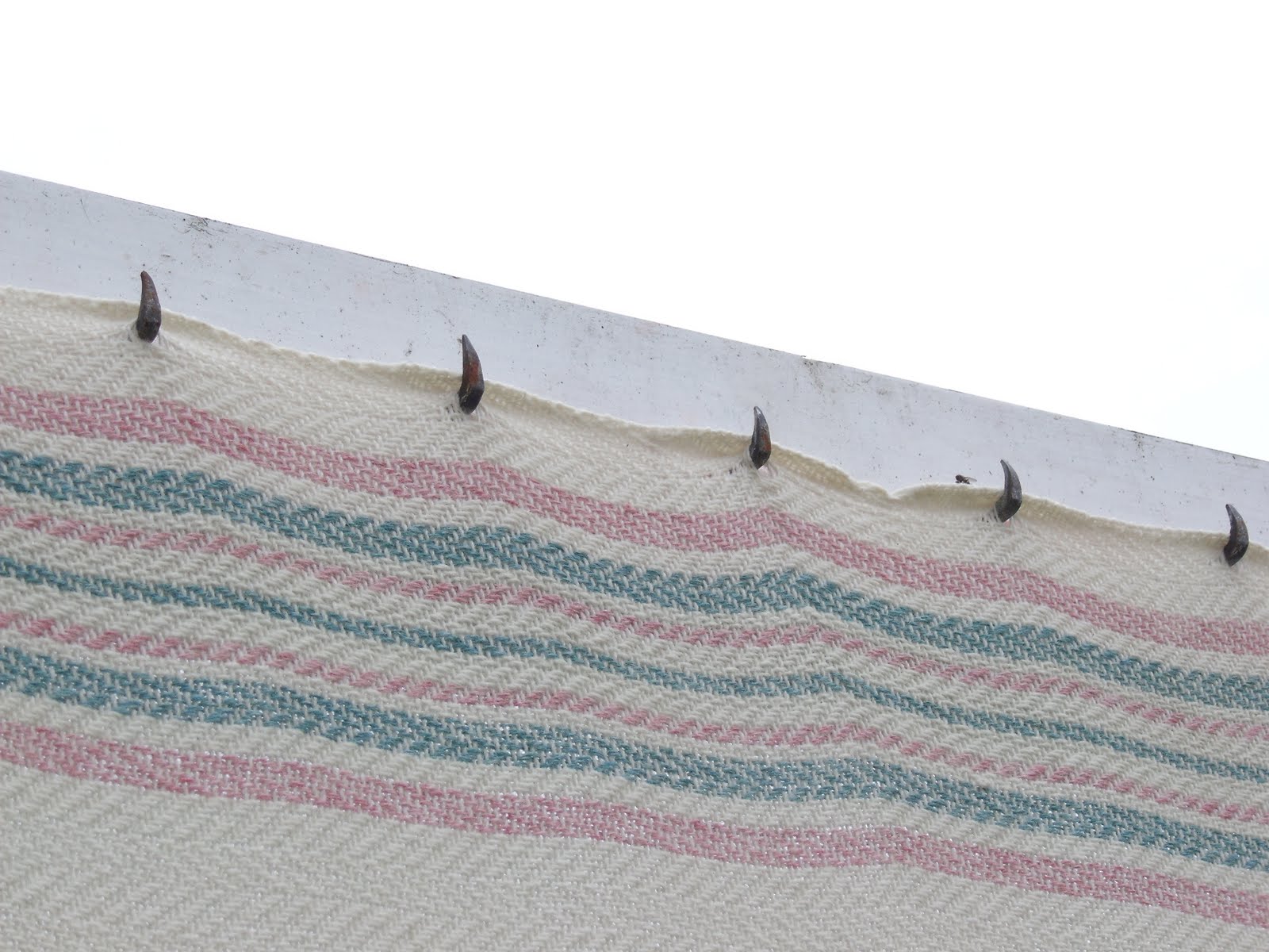 The warp and weft blog : On tenterhooks The warp and weft blog : On tenterhooks