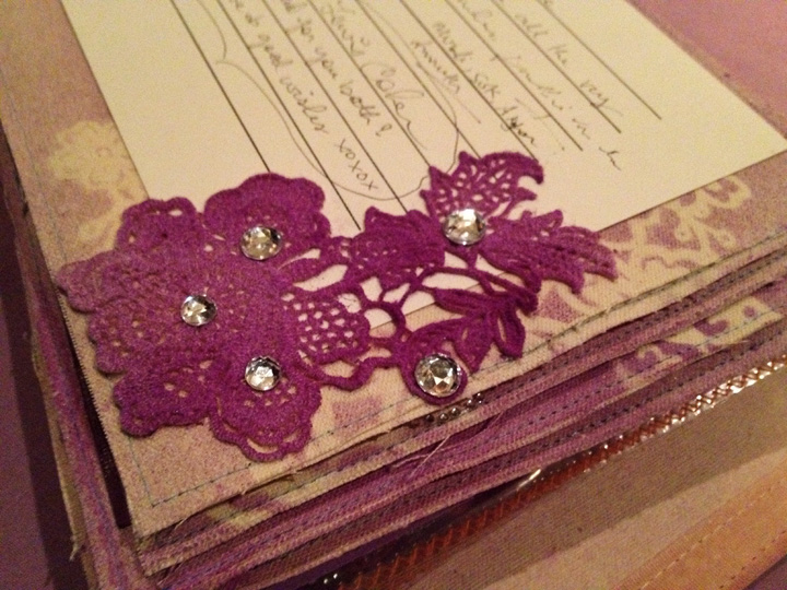 DIY Wedding Scrapbook Guestbook Fantastic scrap book guest book by Lorraine