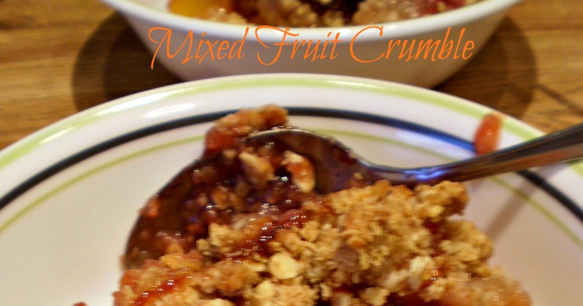 Spatulas On Parade Mixed Fruit Crumble